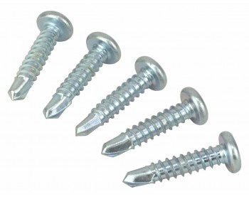 5.5mm x 25mm Phillips Pancake Head, Self-Drilling Screws (200 Per Box)
